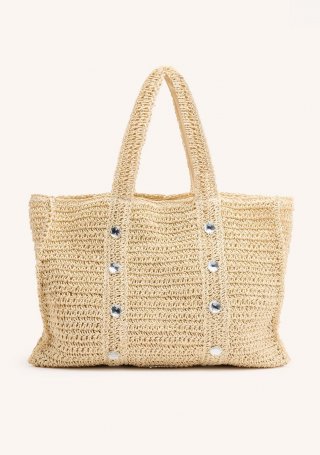 BOLSO TOTE RAFIA LOMIRA - NATURAL BOLSO TOTE RAFIA LOMIRA - NATURAL